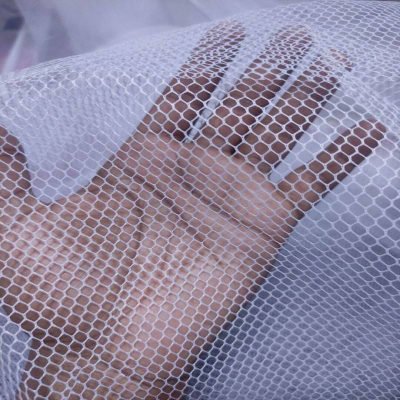 Picture of Ken Ken Net Fabric-White