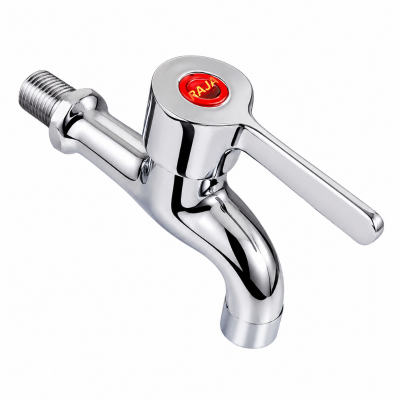 Picture of RAJA Bib Cock Lever-Chrome Polish