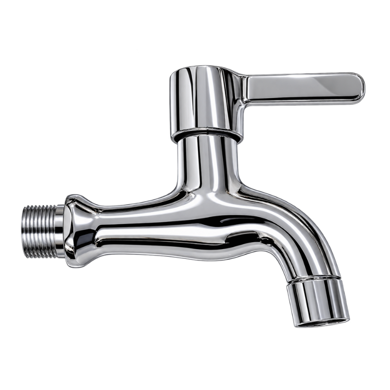 Picture of RAJA Bib Cock Lever-Chrome Polish