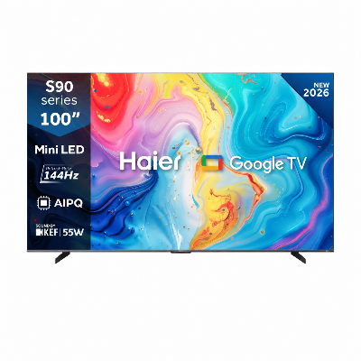 Picture of Haier 100" Bezel-Less Mini LED Google TV (H100S90FUX)