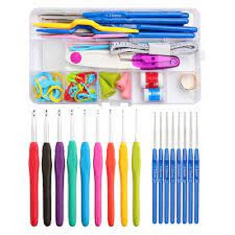 Picture of Crochet Hooks with Case for hand knitting Extra Long Needles Crochet Hooks Set