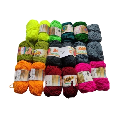 Picture of Indian  Sethia's Wool 25 Gram ( 18 pieces)
