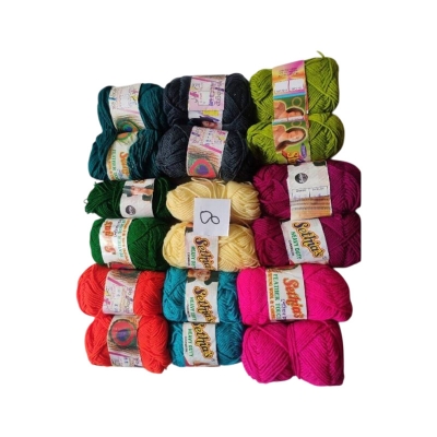 Picture of Indian  Sethia's Wool 25 Gram ( 18 pieces)