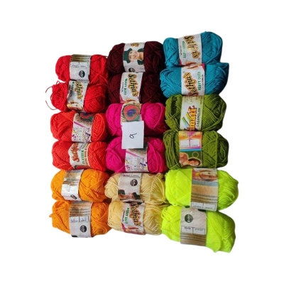 Picture of Indian  Sethia's Wool 25 Gram ( 18 pieces)