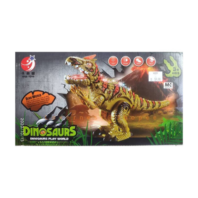 Picture of Children Toy Dinosaur -Dinosaurs Play World Palastic Toy Figurines with Lights