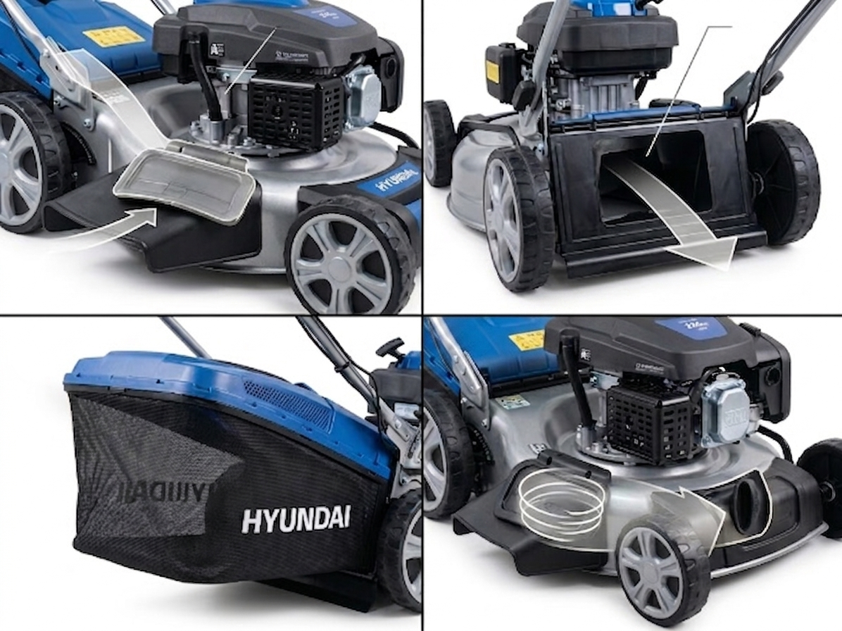 Picture of HYUNDAI 20" Hand Push Lawn Mower HYM510P