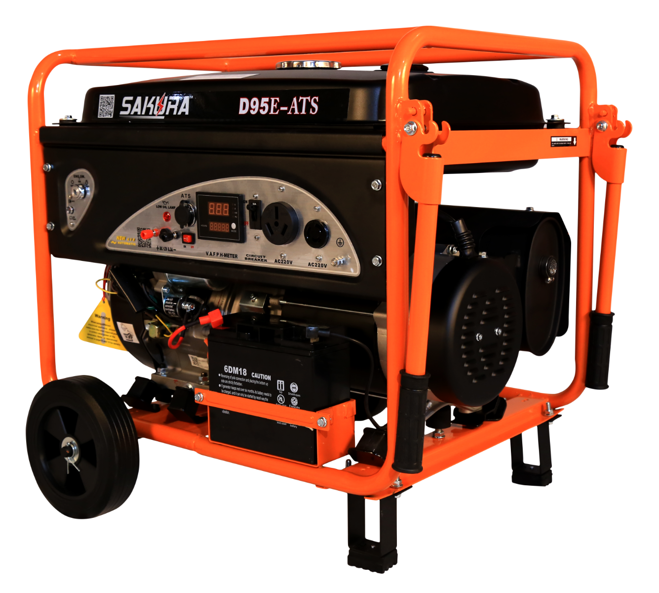 Picture of 9 KW Sakura Auto Start Generator D95E-ATS