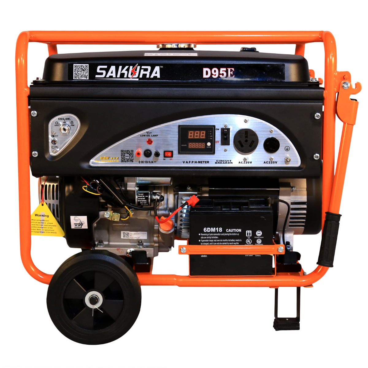 Picture of 9 KW Sakura Auto Start Generator D95E