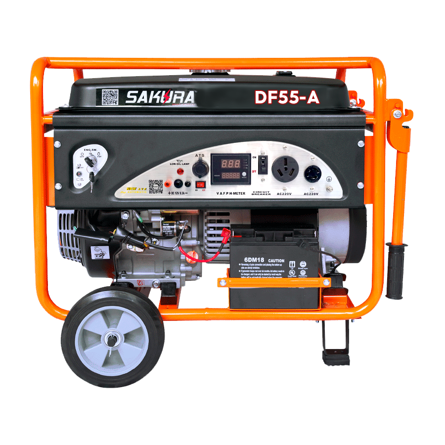 Picture of 5.5 KW LPG Generator with ATS DF55-A