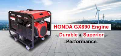 Picture of 11 KW Honda Engine Generator HG12700EX