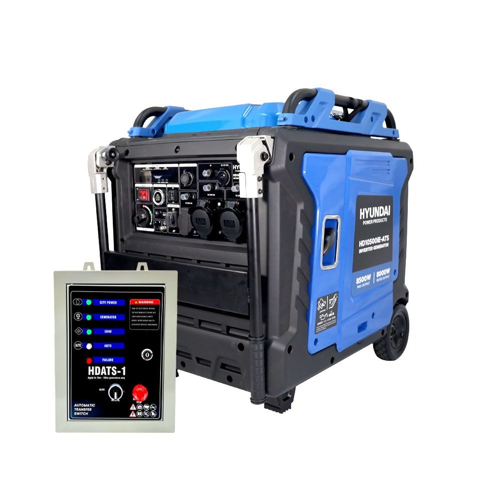 Picture of 8.5 KW HYUNDAI Inverter Generator HD10500iE-ATS