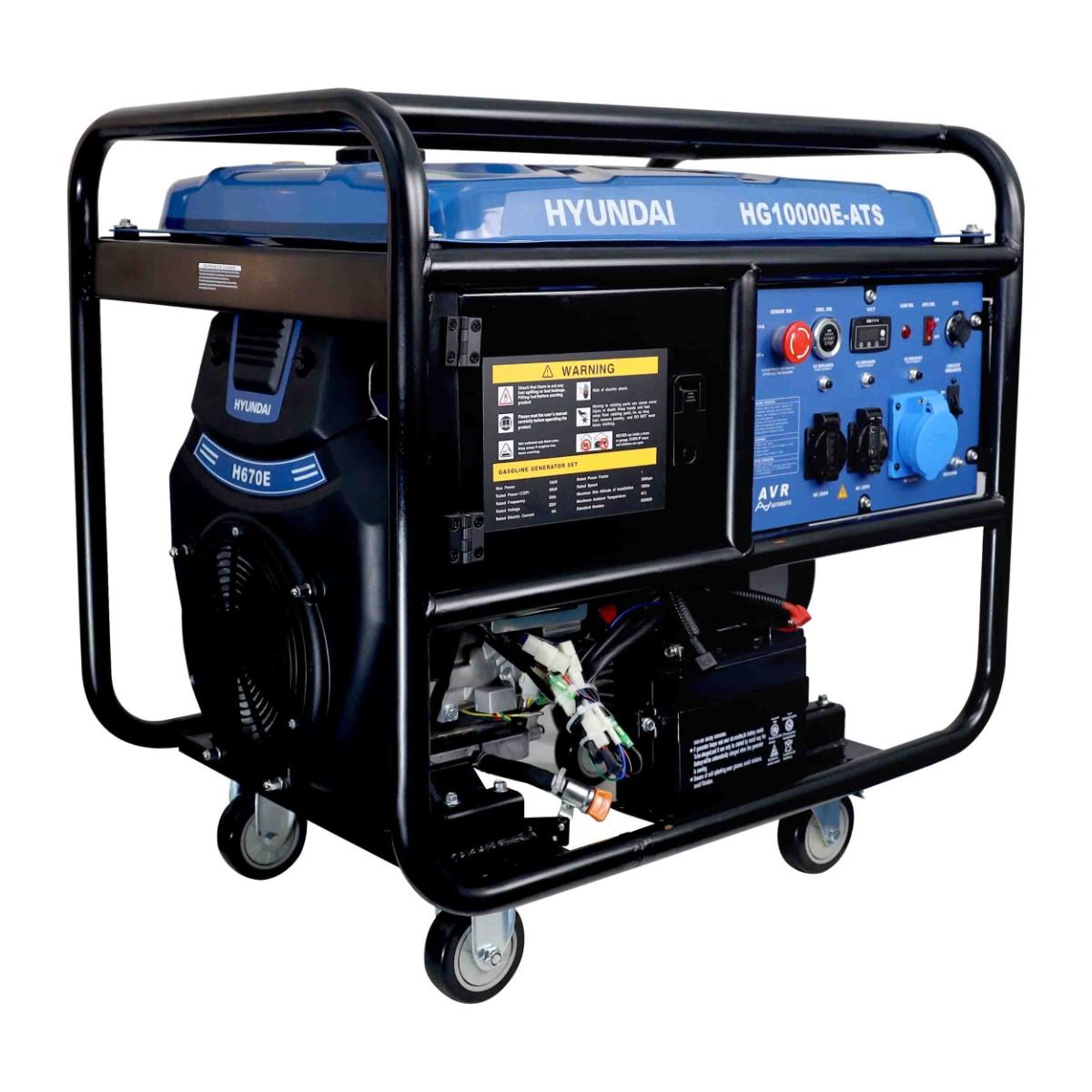 Picture of 10 KW HYUNDAI Generator HG10000E-ATS