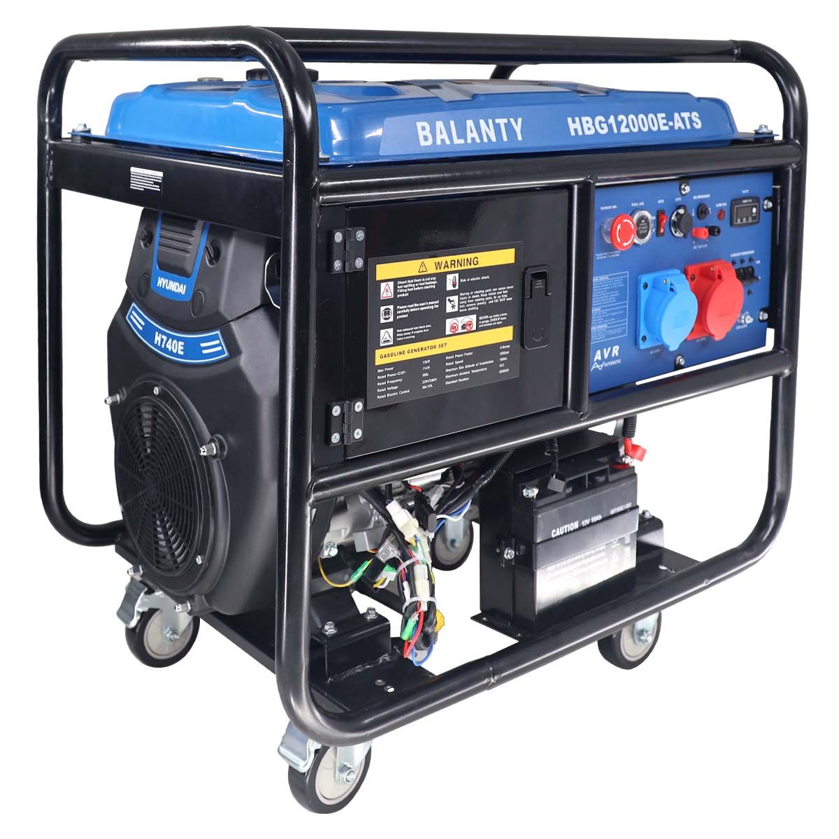 Picture of 12 KW BALANTY by HYUNDAI Generator HBG12000E-ATS