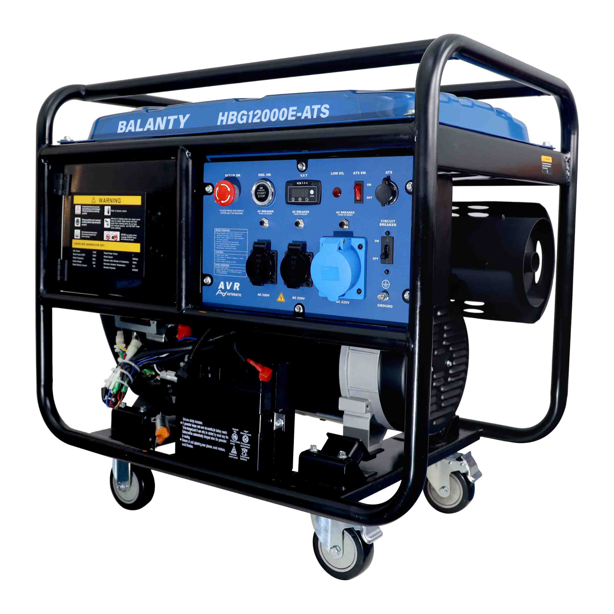 Picture of 12 KW BALANTY by HYUNDAI Generator HBG12000E-ATS