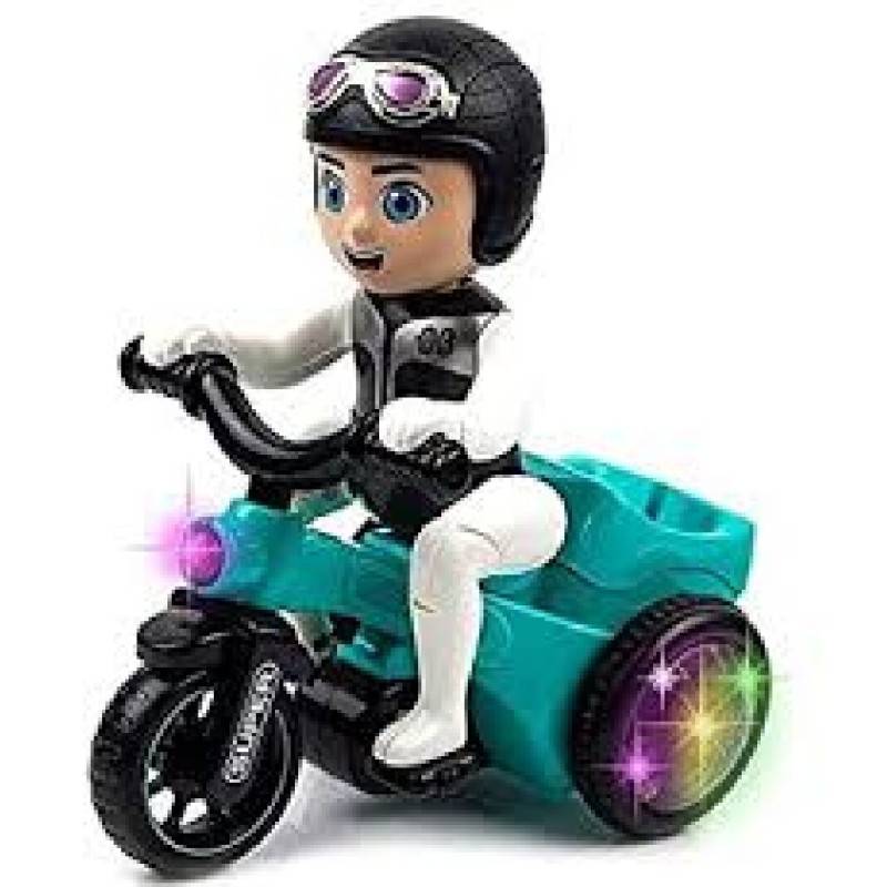 Picture of Bicycle 03 Toy with Light Effects & Music - 360 Degree Rotation