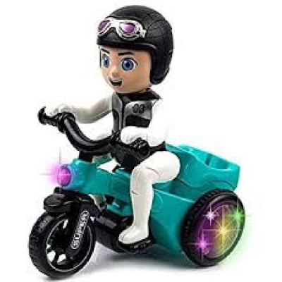 Picture of Bicycle 03 Toy with Light Effects & Music - 360 Degree Rotation