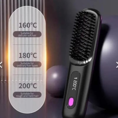Picture of Electric Rechargeable Hair Straightening Brush