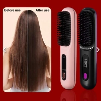 Picture of Electric Rechargeable Hair Straightening Brush