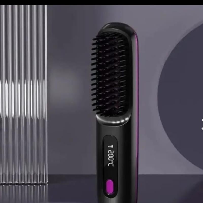 Picture of Electric Rechargeable Hair Straightening Brush