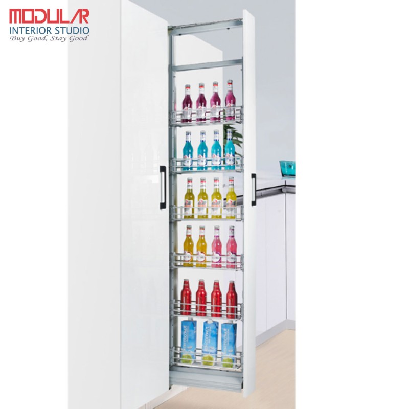 Picture of WellMax Pull out Six Layer Tall Unit with WireBaskets