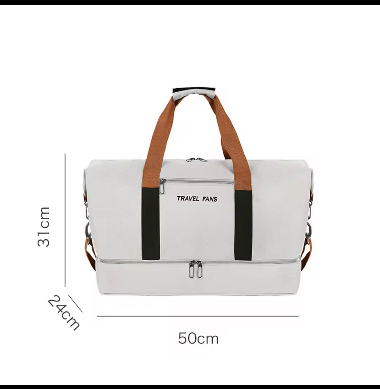 Picture of High Quality Oxford Fabric Travel Duffel Bag Gym Sport Fitness Bag With Shoes Compartment