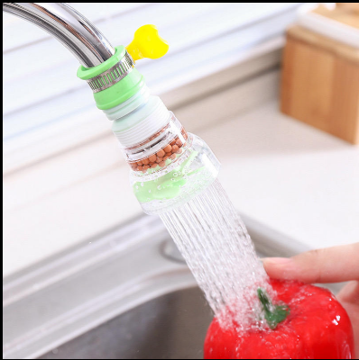 Picture of 360° Rotatable Faucet Filter with Water-Saving Spray – Dual-Layer Purifier Tap Head