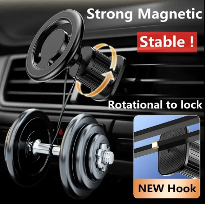 Picture of 360° Magnetic Car Phone Holder – Universal Air Vent Mount with Strong Grip & Rotation
