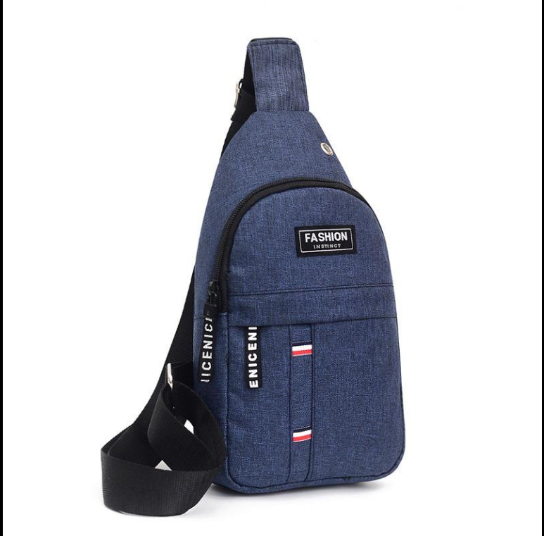 Picture of Men’s Fashion Crossbody Shoulder Bag – Lightweight Nylon Chest Sling Backpack for Samsung, Oppo, Xiaomi & More