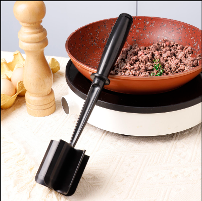 Picture of Heat-Resistant Nylon Meat Chopper – Non-Stick Ground Beef & Food Masher Tool with 5-Blade Design