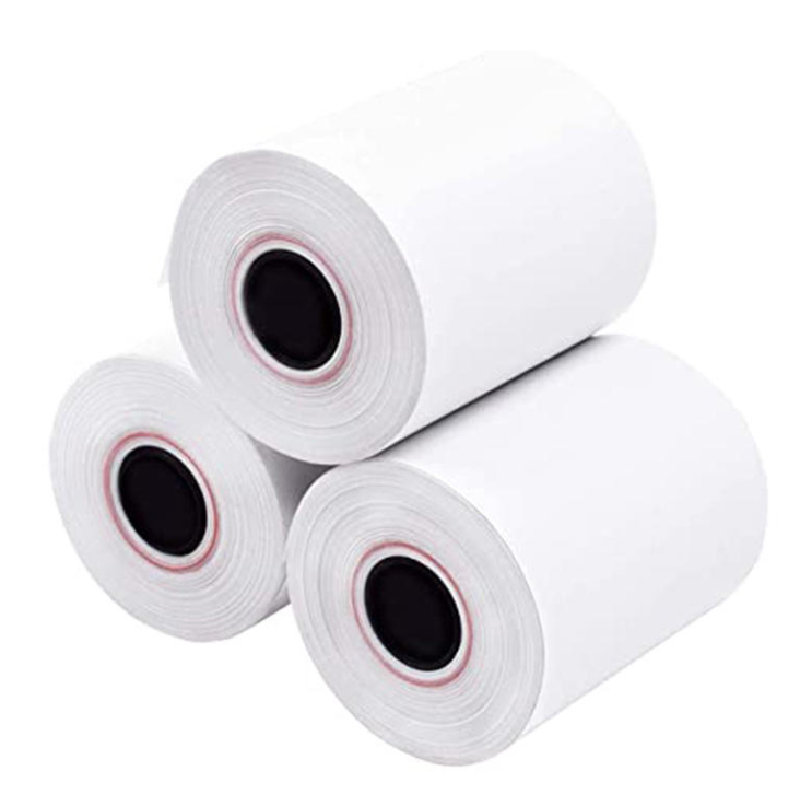 Picture of 57mm x 40mm Thermal Paper Roll – High-Quality POS & Credit Card Machine Receipt Paper (Non-Fading, Smooth Print)