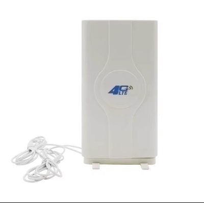 Picture of Indoor LTE Panel Antenna 2*44dbi 800-2700mhz 3g 4g 2* SMA/2* CRC9/2* TS9 Male Connector Booster Mimo Antenna+3/5M Cable