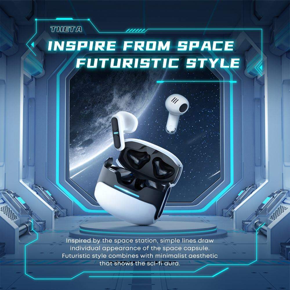 Picture of Langsdom Theta TG11 Gaming & Music Wireless Earbuds – Bluetooth 5.3