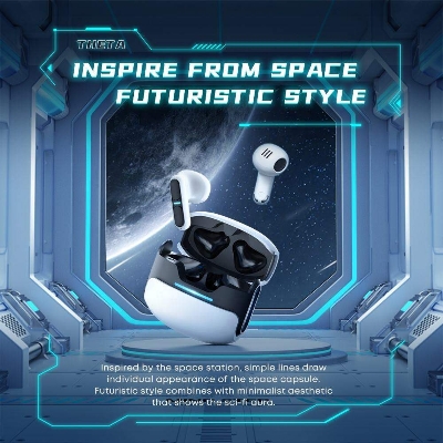 Picture of Langsdom Theta TG11 Gaming & Music Wireless Earbuds – Bluetooth 5.3