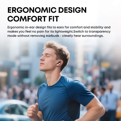 Picture of Langsdom TG16 Zeta Gaming Wireless Earphone ANC Noise Cancelling Earbud 6.0 HiFi Ecouteur Bluetooth Headphones
