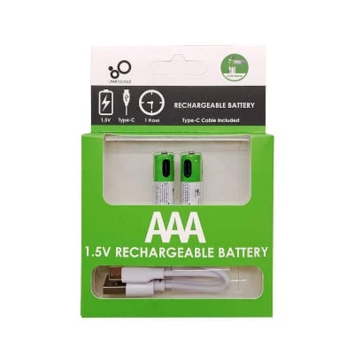 Picture of Smartoools RB40 AAA 750mWh 1.5V Lithium-Ion Type-C Rechargeable Batteries 2/4 Pcs
