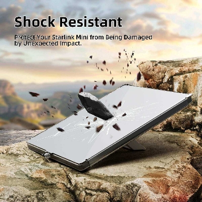 Picture of Premium Transparent PC Protective Cover for Starlink Mini Outdoor Case Starlink Mini case with Shockproof Design