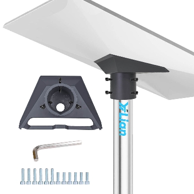 Picture of For Starlink Gen 3 Aluminium Alloy Mount Pipe Adapter for Starlink Gen3/V3 Mounting Plate Roof for Starlink Standard Mount Kit