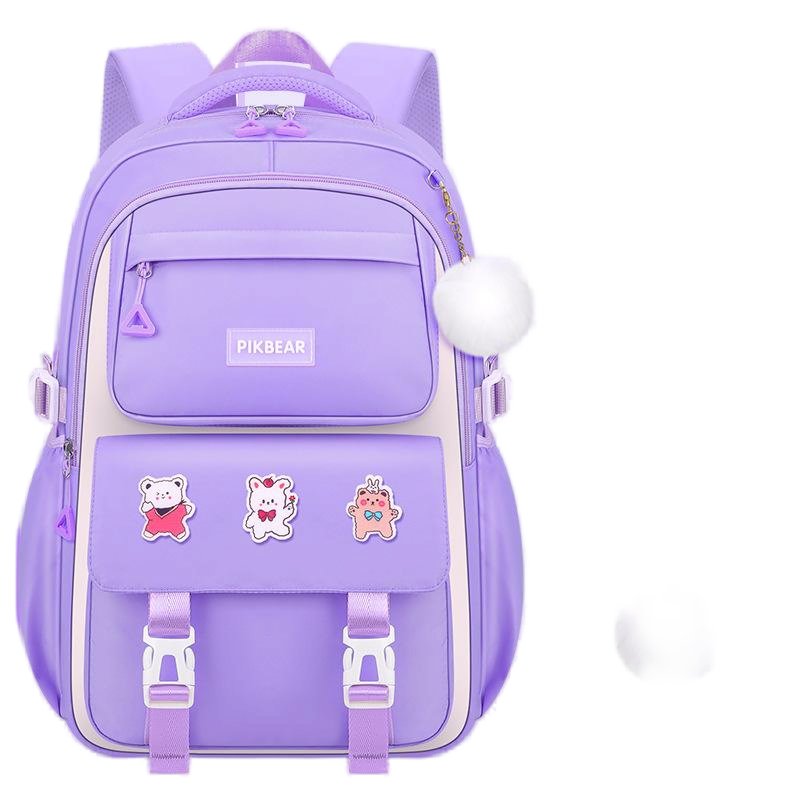 Picture of New Style Cute Girl Backpack – Large Capacity Schoolbag for High School & College Students