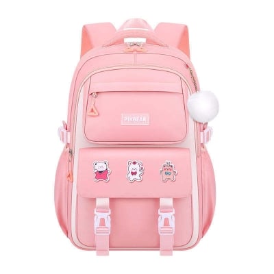 Picture of New Style Cute Girl Backpack – Large Capacity Schoolbag for High School & College Students