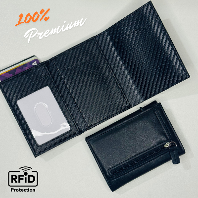Picture of RFID Blocking Wallet For Men and Women Premium Soft Genuine Leather