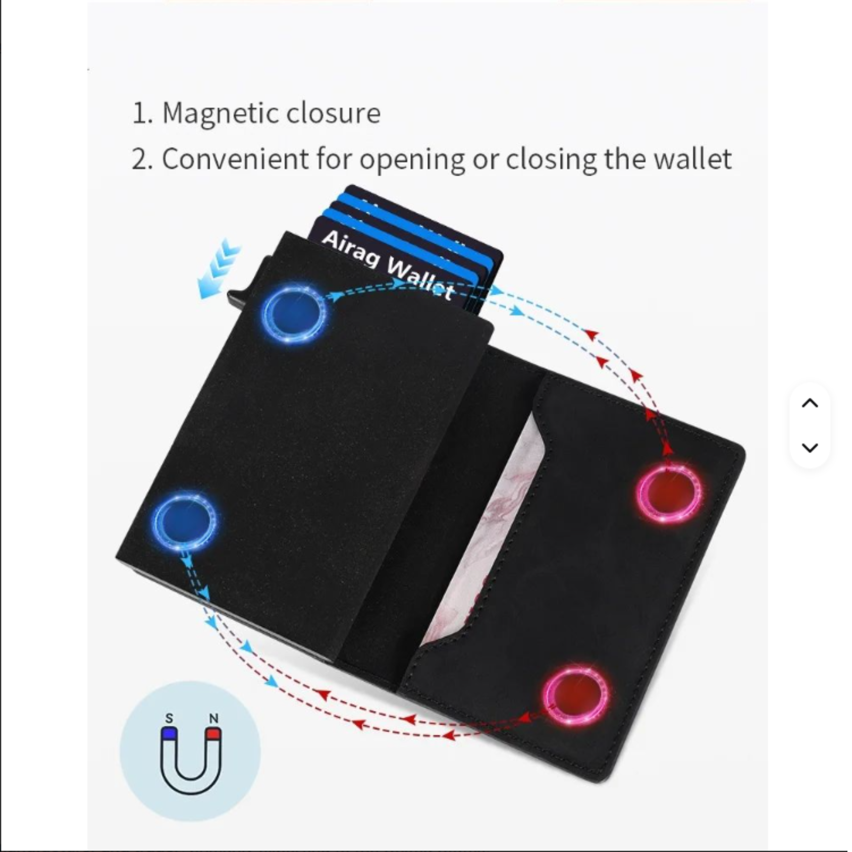 Picture of RFID Blocking Wallet For Men and Women Premium Soft Genuine Leather