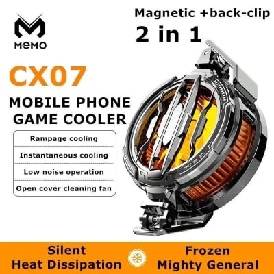 Picture of Memo CX07 Semiconductor Mobile Phone Cooler Radiator With Strong Cooling Magnetic and Rotatable Clip