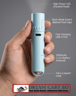 Picture of Powerful Long Range LED Rechargeable Torch Light – 3 Lighting Modes, High Power Flashlight for Camping, Security & Emergency Use, Powerful Rechargeable Torch, Long Range Torch Light, LED Flashlight, Rechargeable Flashlight, 3 Modes Torch, High Power Torch, Super Bright LED Torch, Emergency Torch Light