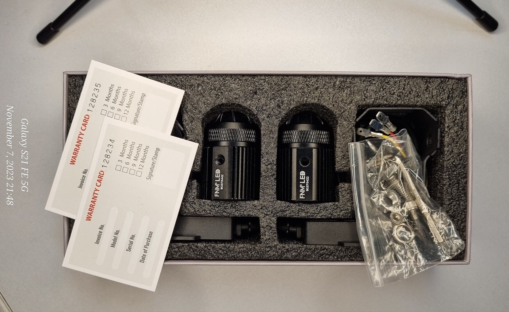 Picture of FNM M1 LED Fog Light (2 pieces). 1 Year Warranty. Brightest Light in Market. (Two Color : White and Yellow)(30W/3000LM per pair)(High/Low Beam). Authorized Seller In Bangladesh