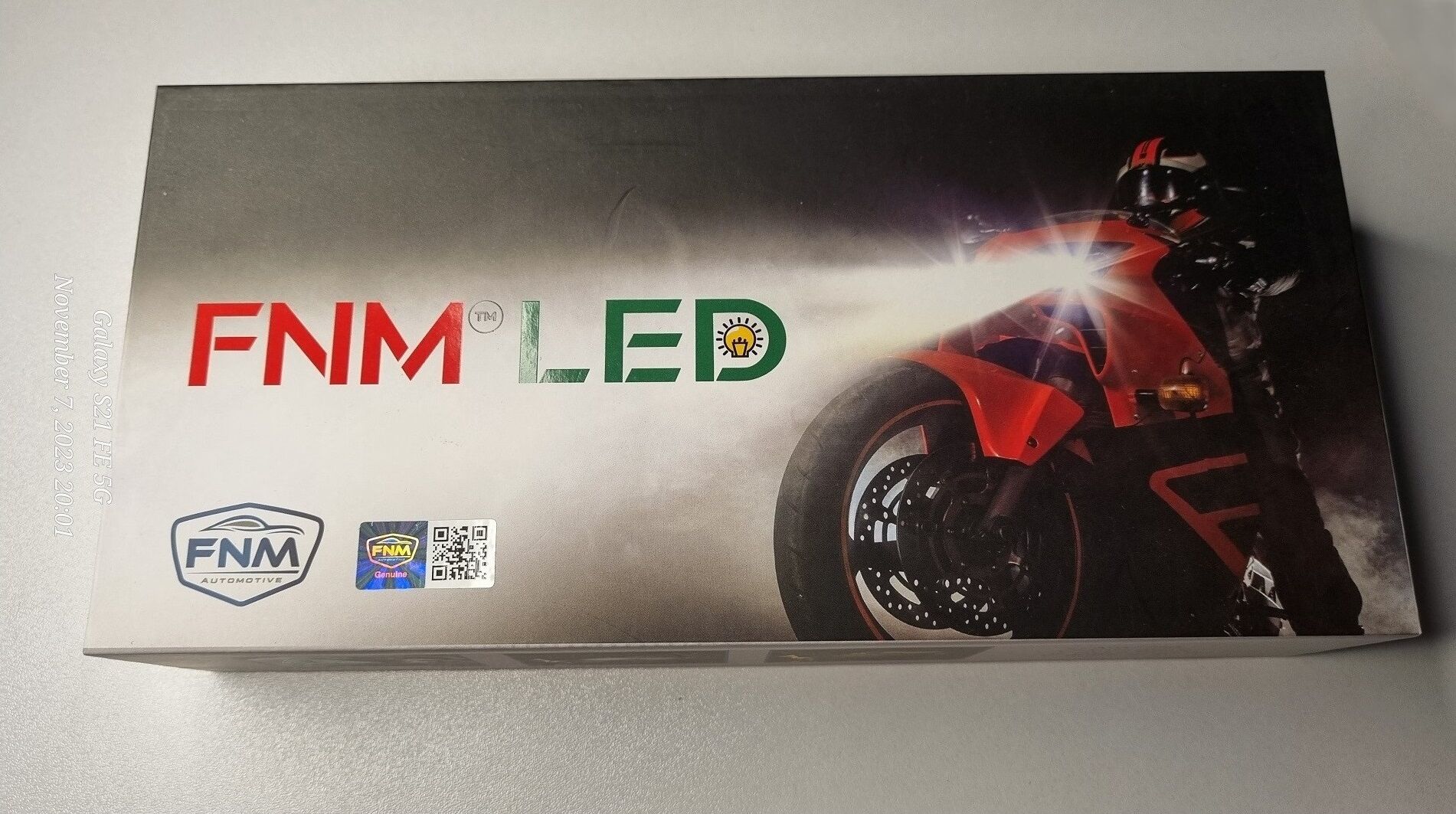 Picture of FNM M1 LED Fog Light (2 pieces). 1 Year Warranty. Brightest Light in Market. (Two Color : White and Yellow)(30W/3000LM per pair)(High/Low Beam). Authorized Seller In Bangladesh