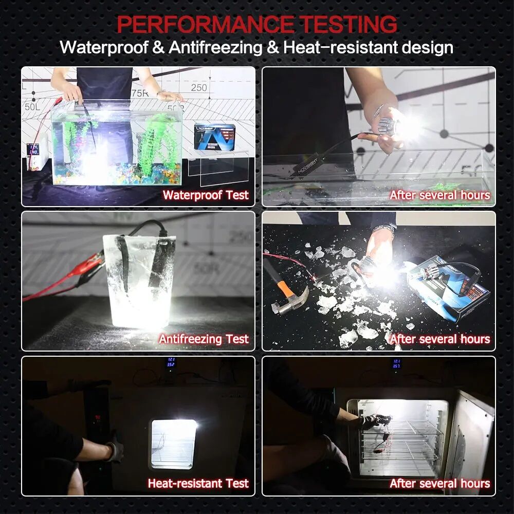 Picture of NovSight F03 LED. 1 Year Warranty. (H11 Socket)(2 pieces)(70W/ 15000LM per pair)(White 6000K). For Car Only.  Authorized Seller In Bangladesh
