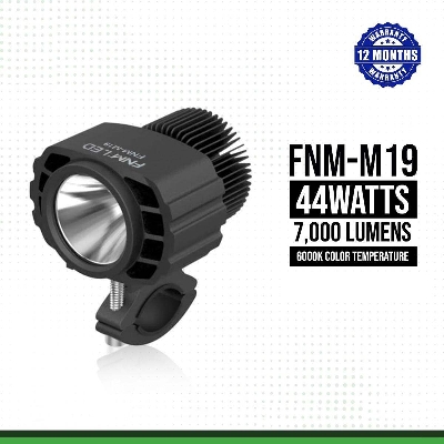 Picture of FNM-M19 LED Fog Light. 1 Year Warranty. Authorized NovSight Seller In Bangladesh. (2 Pieces) (44W/7000LM per pair), White 6000K