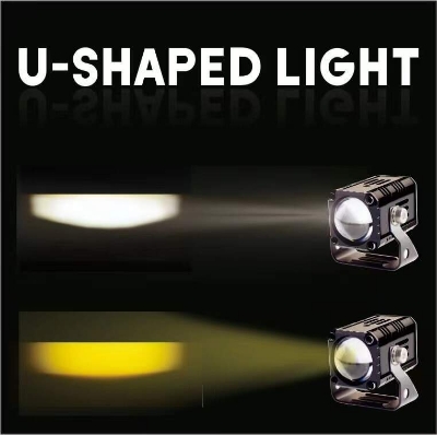 Picture of FNM F1 PLUS LED Fog Light (2 pieces). 1 Year Warranty. Brightest Light in Market. (Two Color : White and Yellow)(40W/4500LM per pair)(High/Low Beam). Authorized Seller In Bangladesh