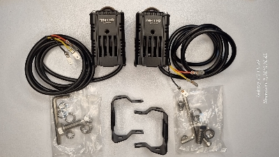 Picture of FNM M1 Plus LED Fog Light (2 pieces). 1 Year Warranty. Brightest Light in Market. (Two Color : White and Yellow)(30W/3500LM per pair)(High/Low Beam). Authorized Seller In Bangladesh