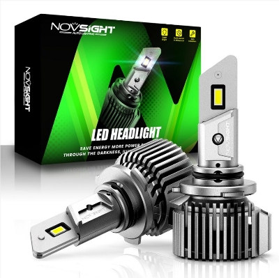 Picture of Novsight N52 LED. 1 Year Warranty (9005 Socket)(2pieces)(100W/ 20000LM per pair)(White 6500K). Most Brightest Powerful LED- For Car only. Authorized Seller In Bangladesh
